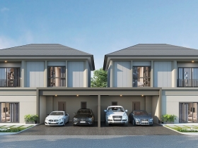 บ้านแฝด SOUL 3 ห้องนอน 1 ห้องอเนกประสงค์ ทำเลบ้านสวน ชลบุรี